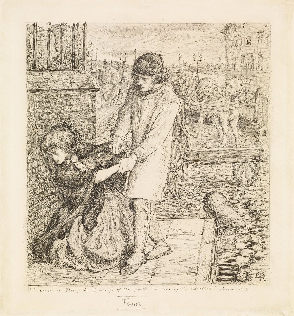 Encontrado de Dante Gabriel Charles Rossetti