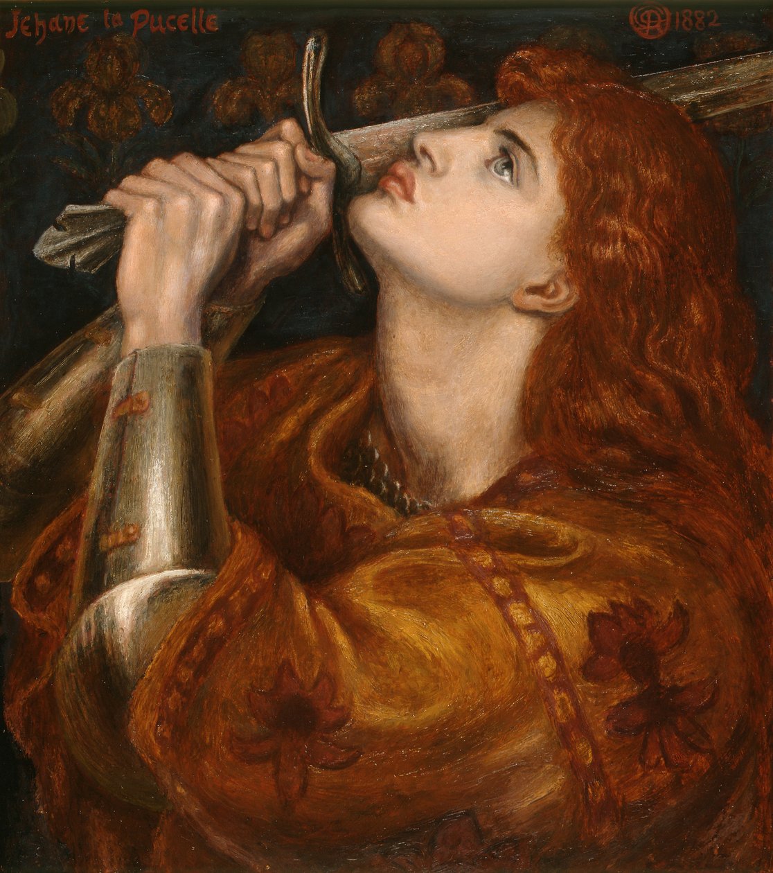 Joana d&39;Arc, 1882 de Dante Gabriel Charles Rossetti