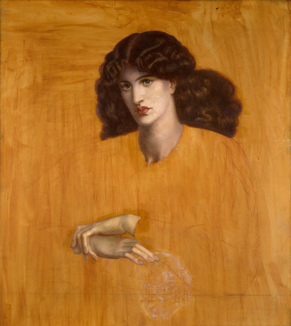 Mulher Janela (A Senhora da Piedade) de Dante Gabriel Charles Rossetti