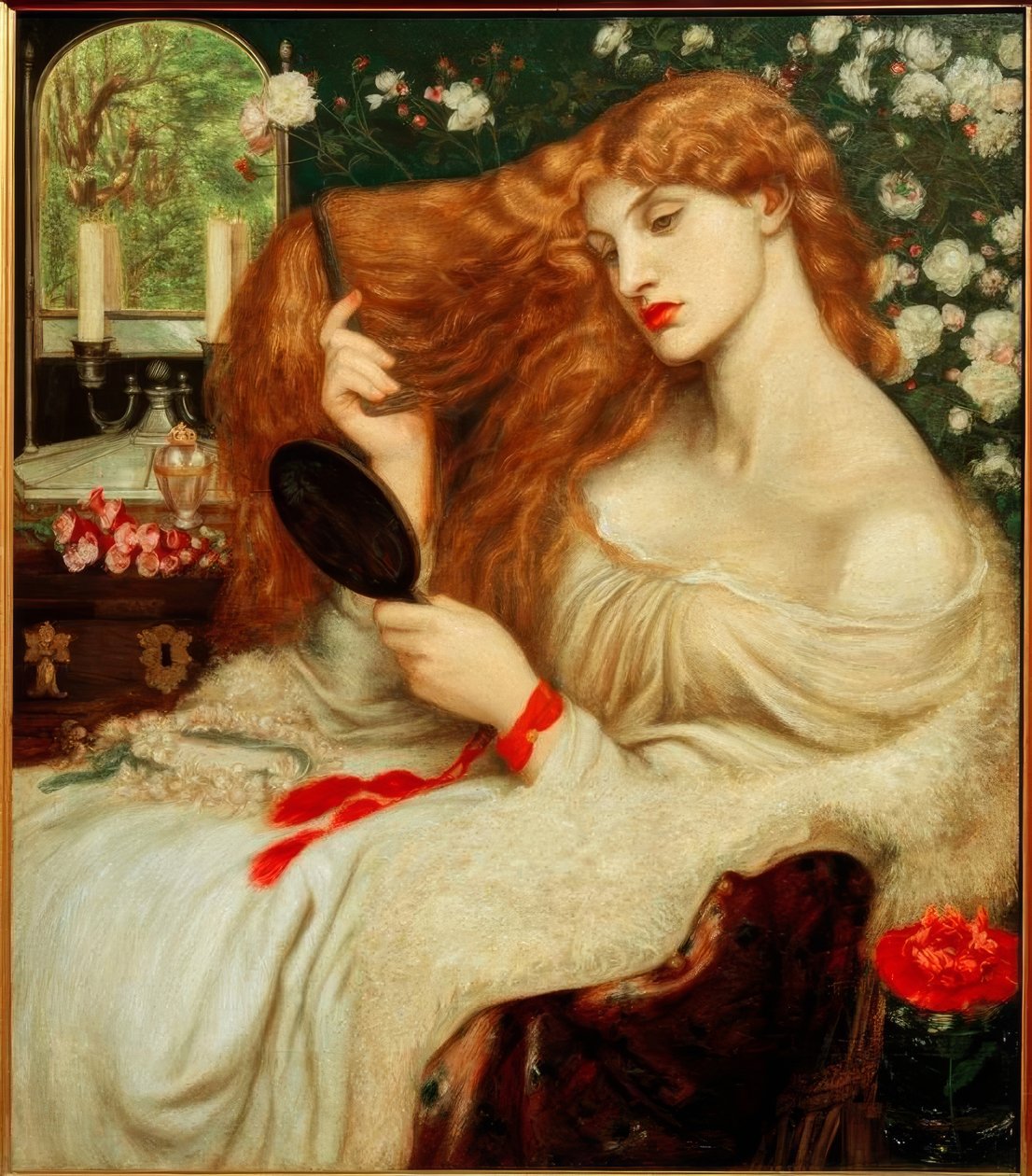 Lady Lilith de Dante Gabriel Charles Rossetti