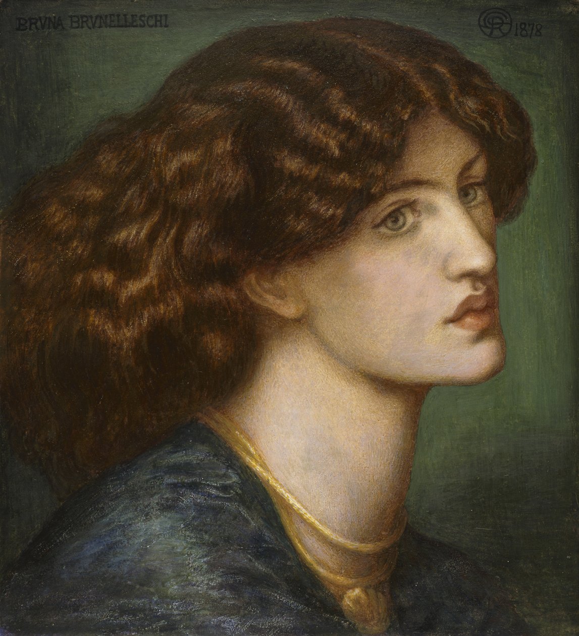 No.2759 Bruna Brunelleschi, 1878 (guache) de Dante Gabriel Charles Rossetti