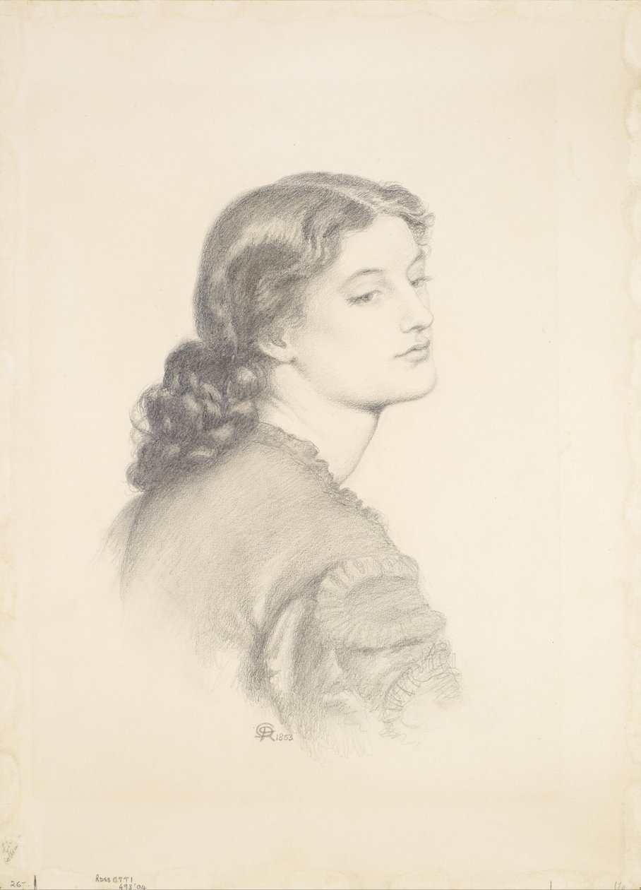 Retrato de Ada Vernon de Dante Gabriel Charles Rossetti