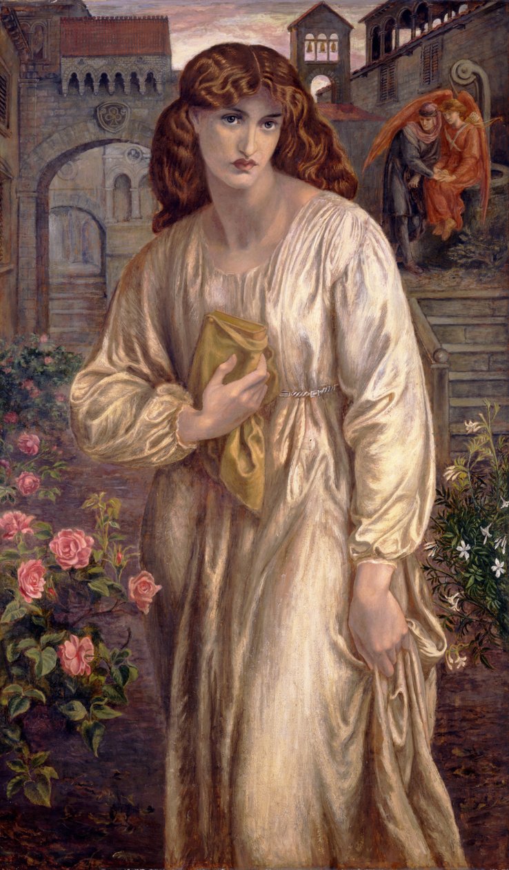 Saudação de Beatrice de Dante Gabriel Charles Rossetti