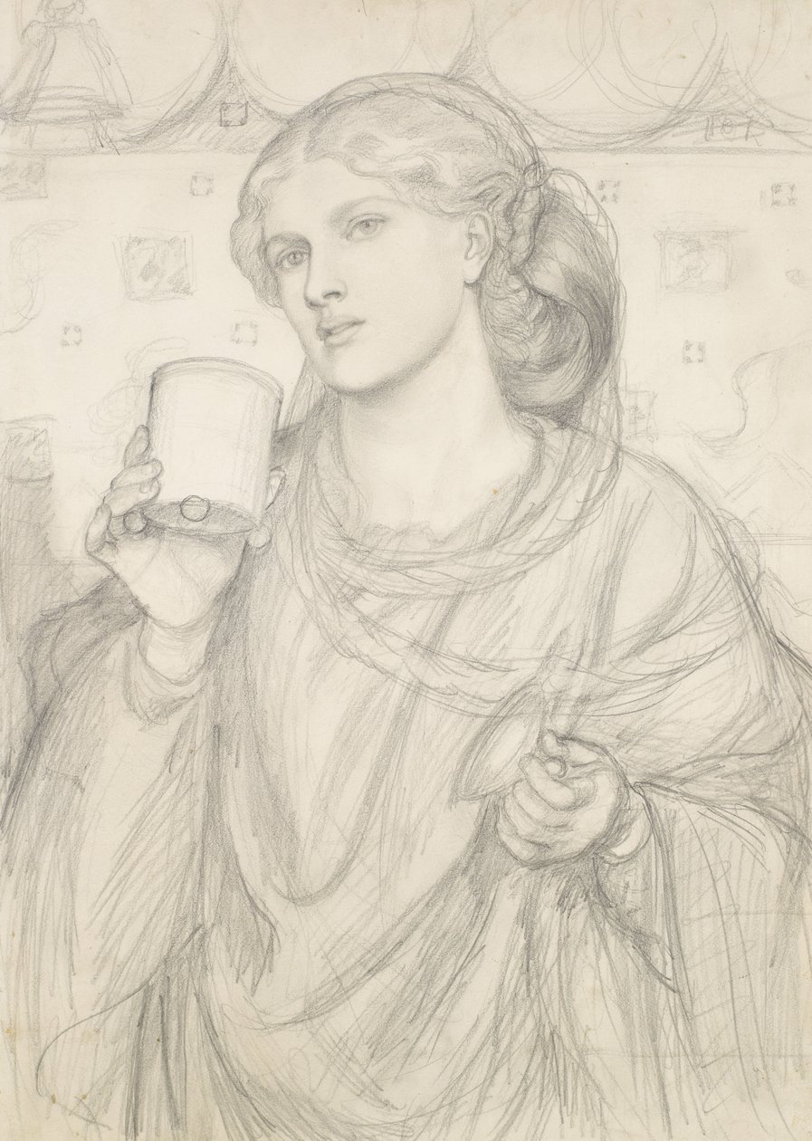 A Taça Amorosa de Dante Gabriel Charles Rossetti