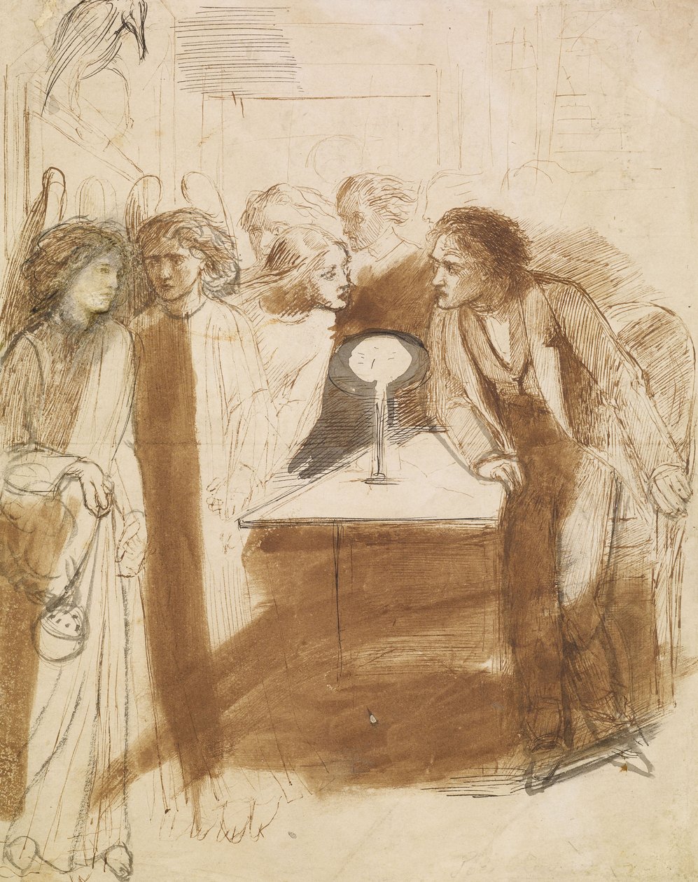 O Corvo de Dante Gabriel Charles Rossetti