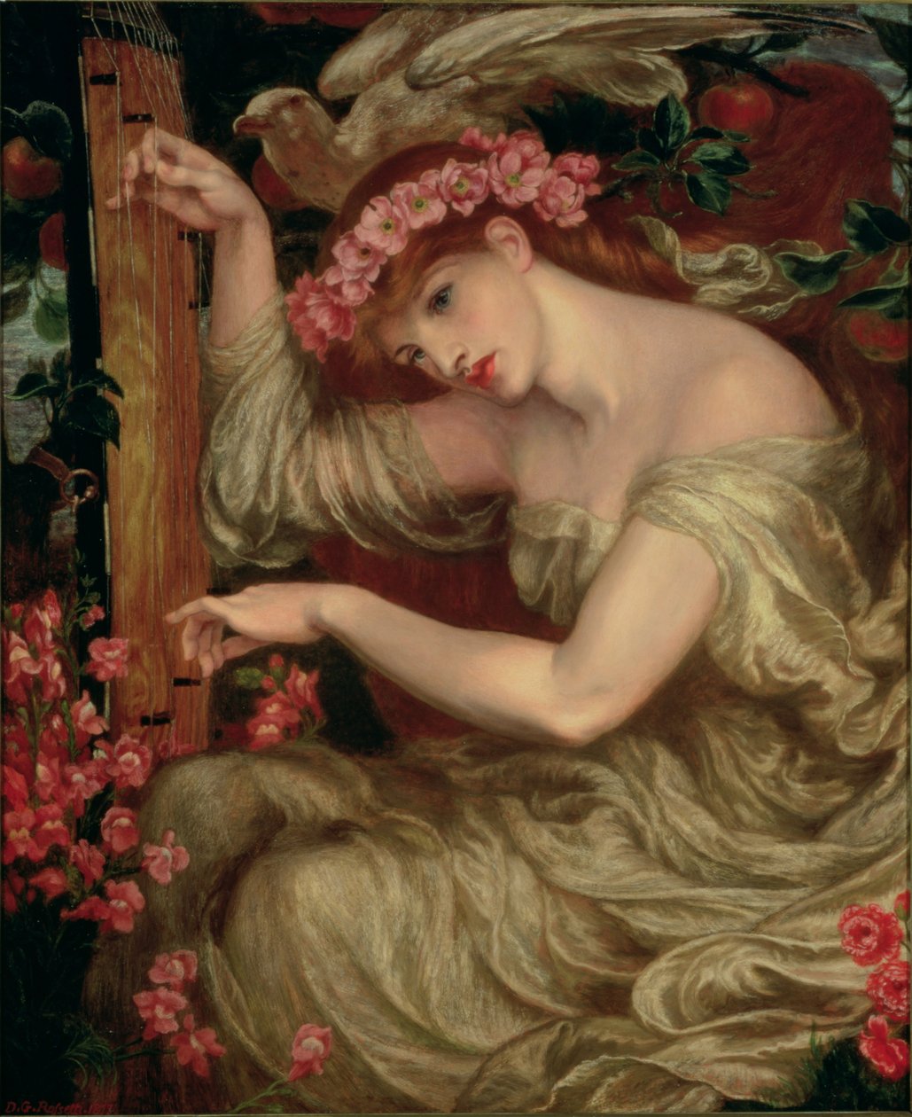 Um feitiço do mar, 1875-77 de Dante Gabriel Charles Rossetti