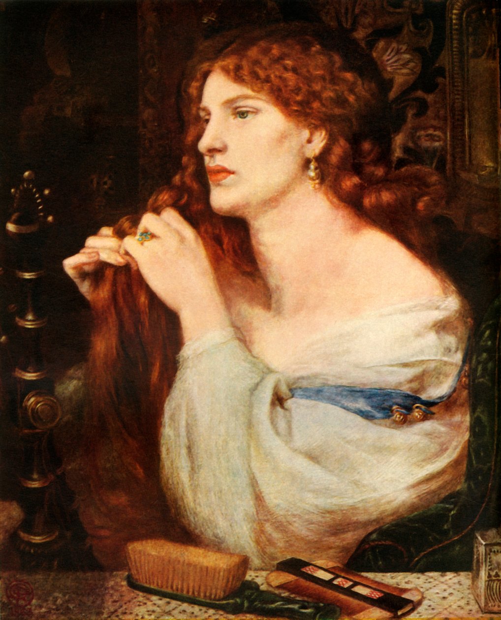 Aurelia Fazios Mistress, 1863-1873, 1948. de Dante Gabriel Charles Rossetti