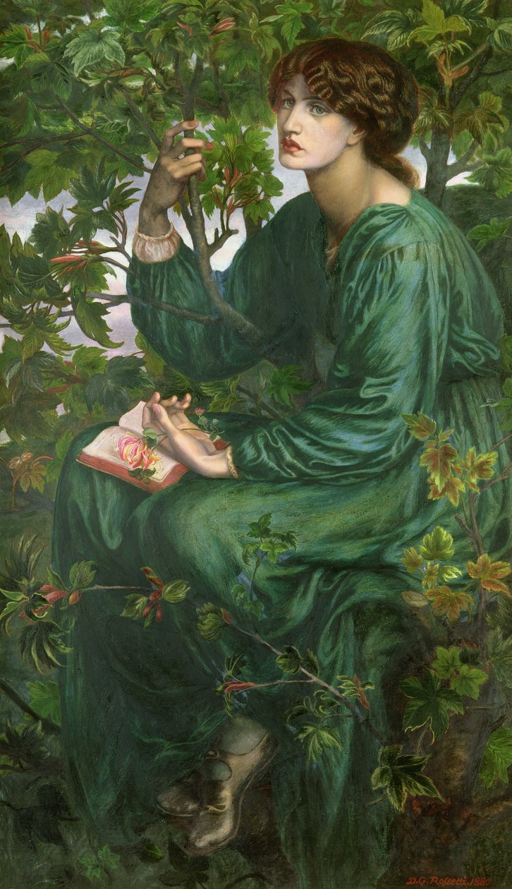 Sonhar Acordado de Dante Gabriel Charles Rossetti