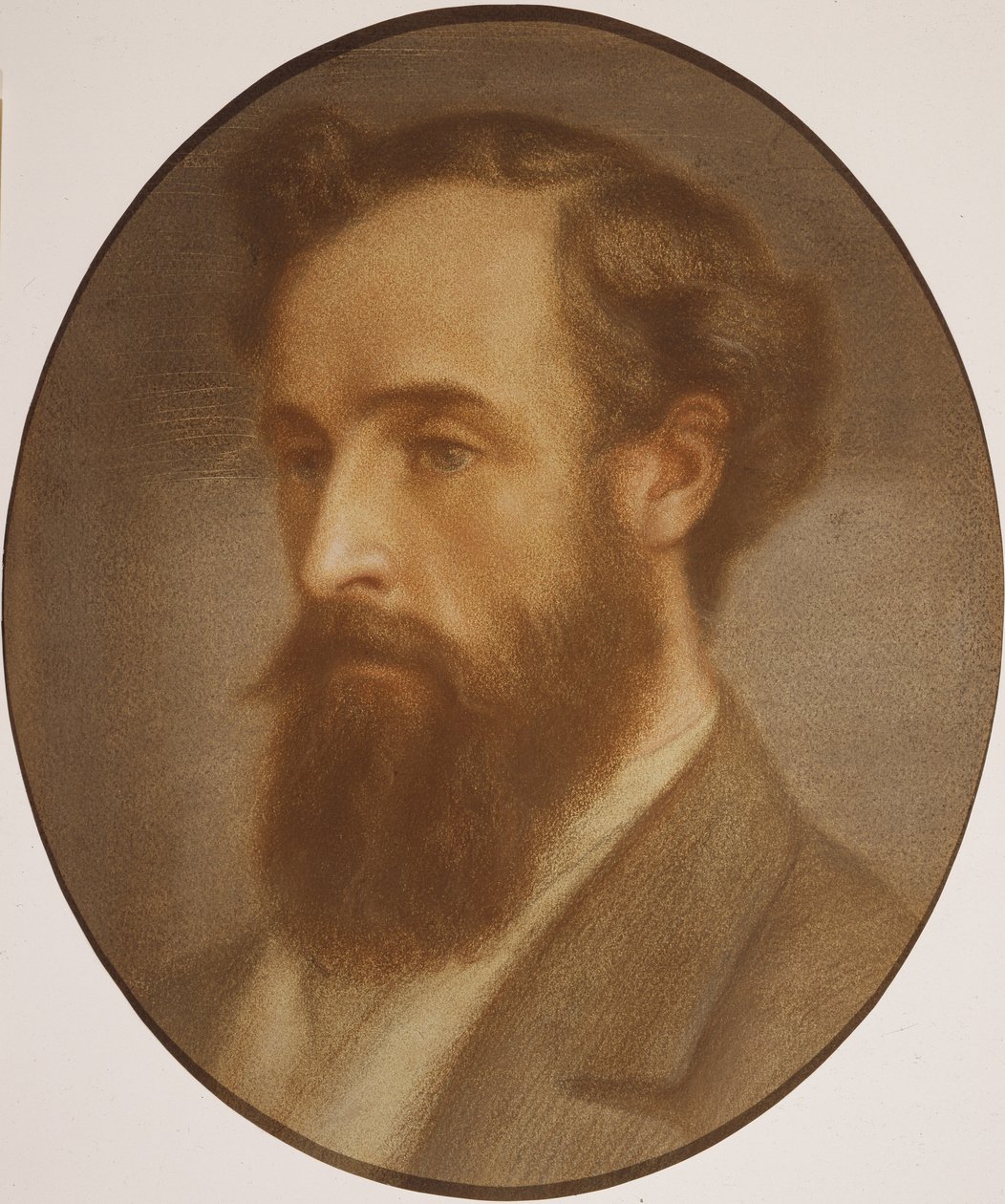 Frederick Leyland (1831-91) (pastel sobre papel) de Dante Gabriel Charles Rossetti