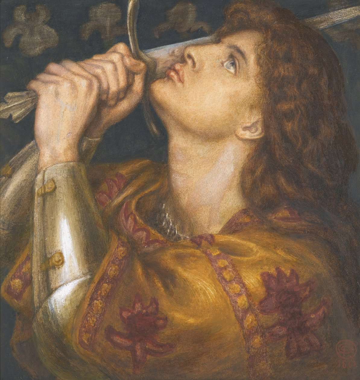 Joana d&39;Arc, 1864 de Dante Gabriel Charles Rossetti