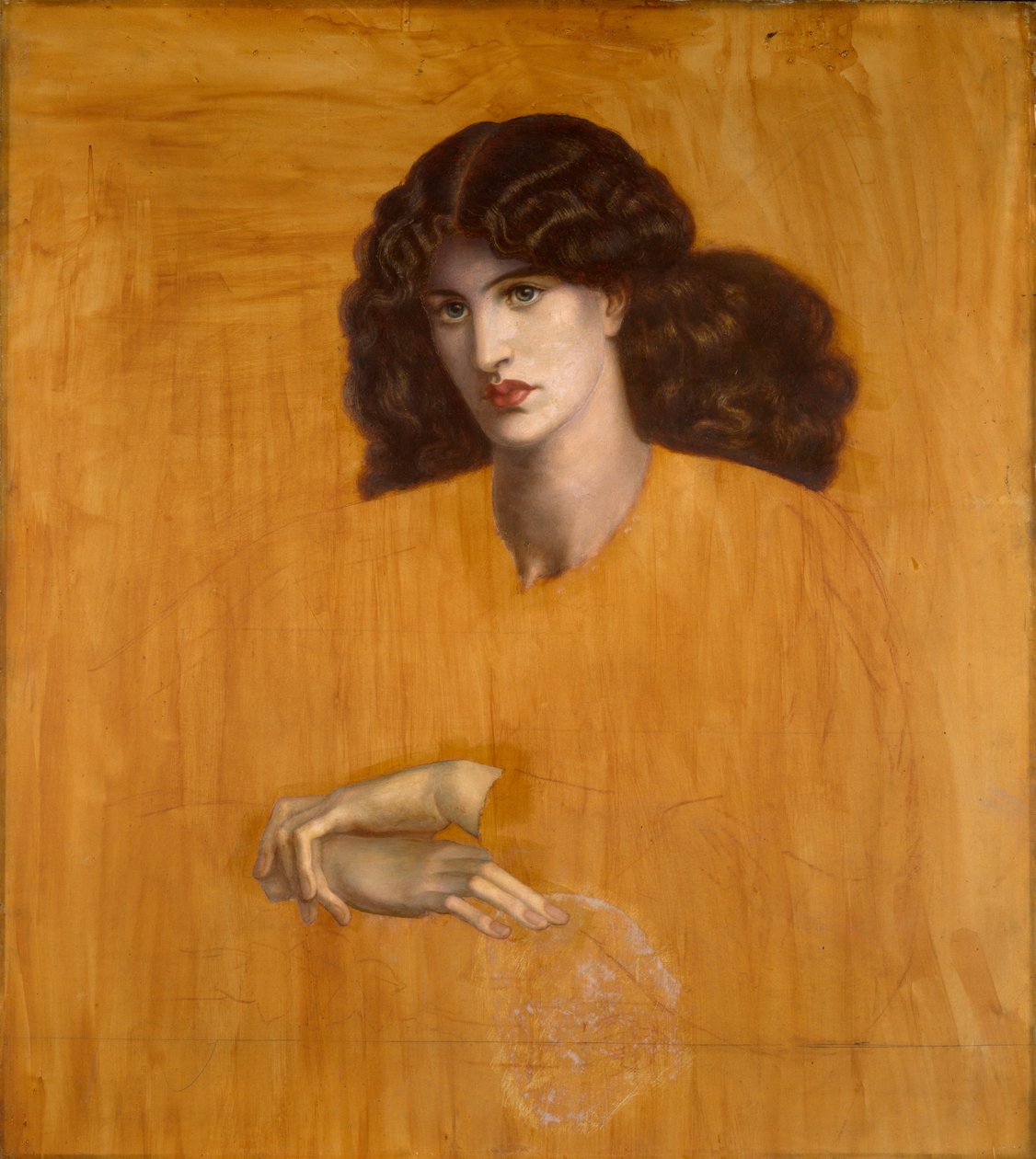 A Senhora da Janela [A Senhora da Piedade] de Dante Gabriel Charles Rossetti
