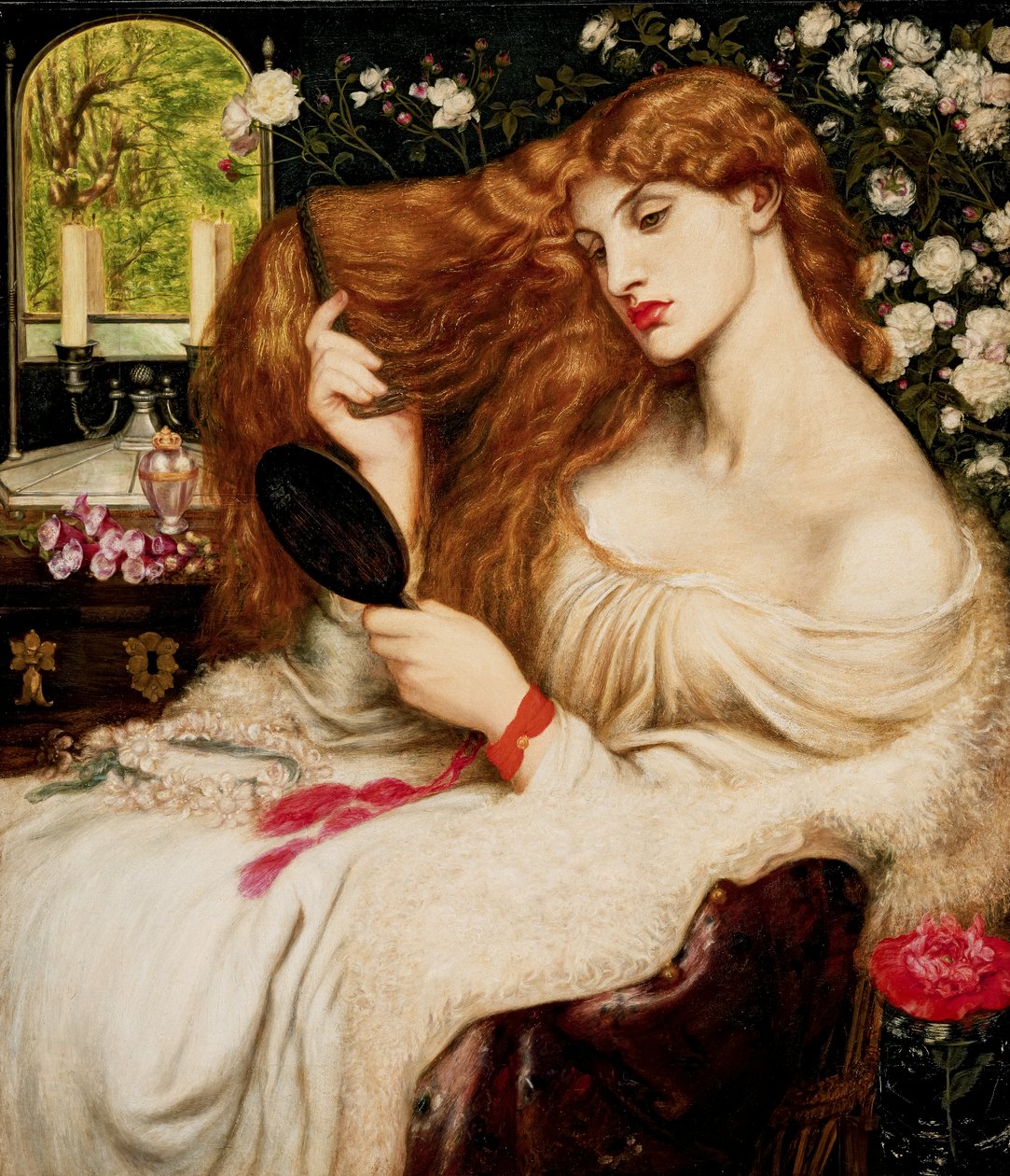 Senhora Lilith de Dante Gabriel Charles Rossetti