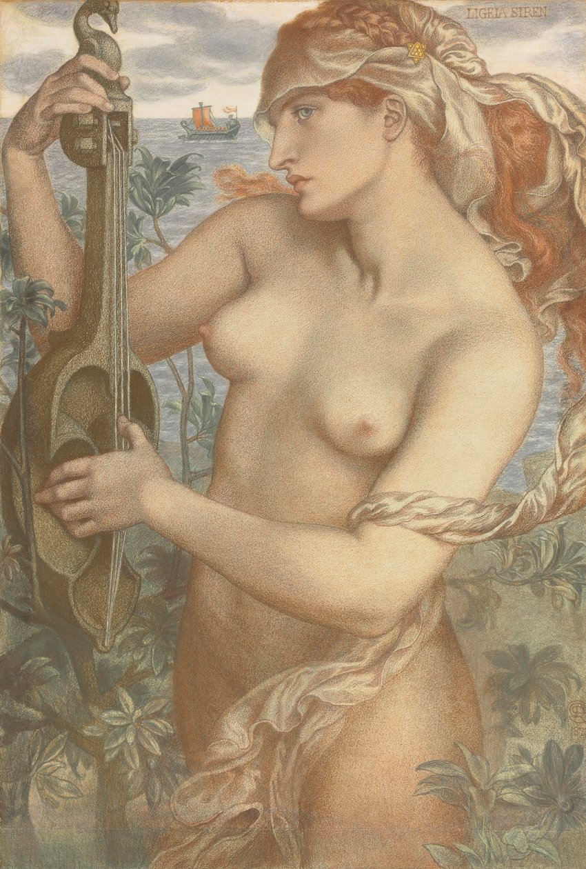 Sirene de Ligeia de Dante Gabriel Charles Rossetti