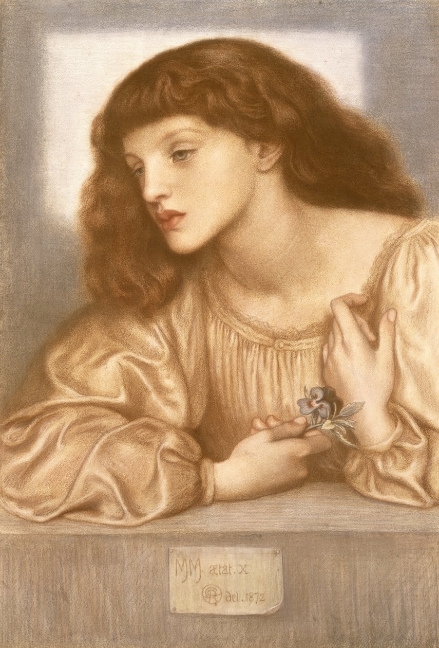 Maio Morris, 1872 de Dante Gabriel Charles Rossetti