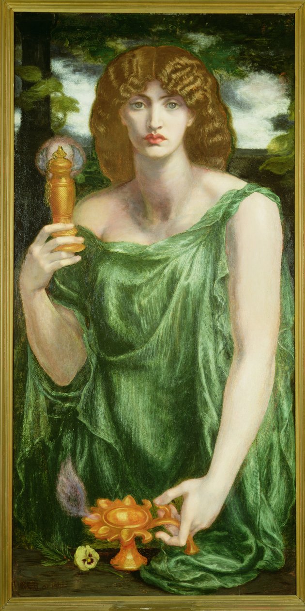 Mnesmosyne de Dante Gabriel Charles Rossetti