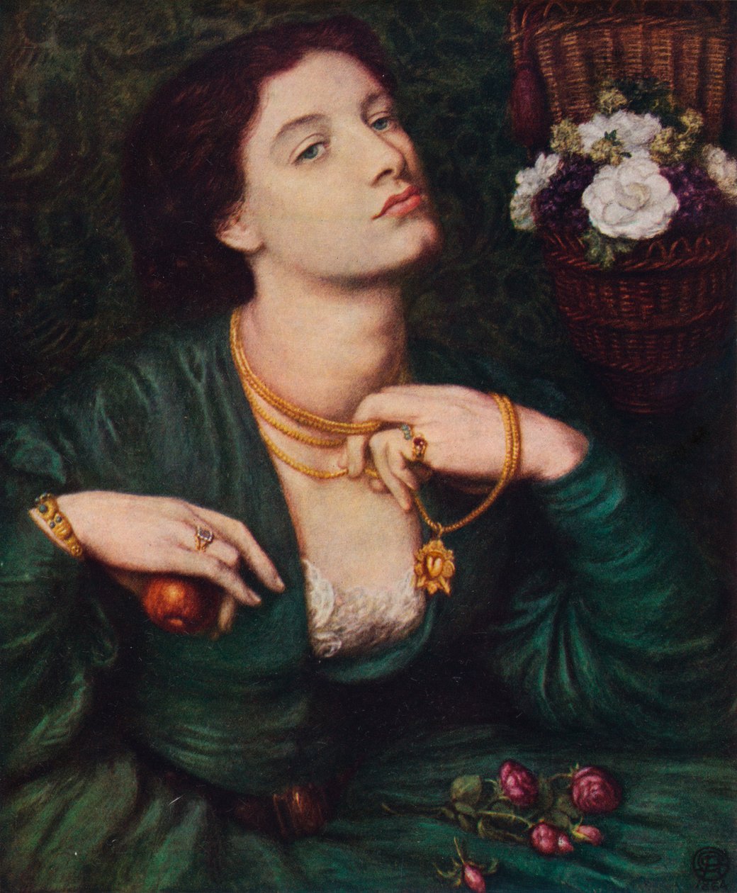 Monna Pomona, 1864. de Dante Gabriel Charles Rossetti