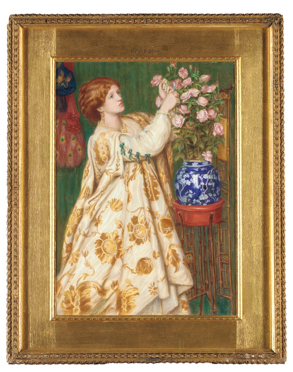 Monna Rosa, 1867 de Dante Gabriel Charles Rossetti