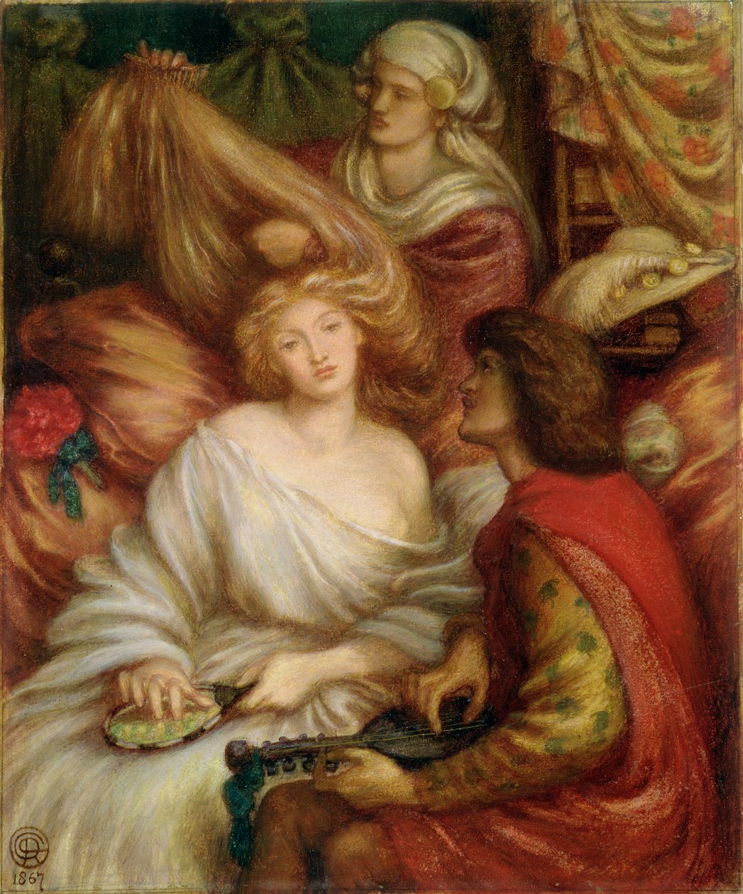 Música matinal de Dante Gabriel Charles Rossetti