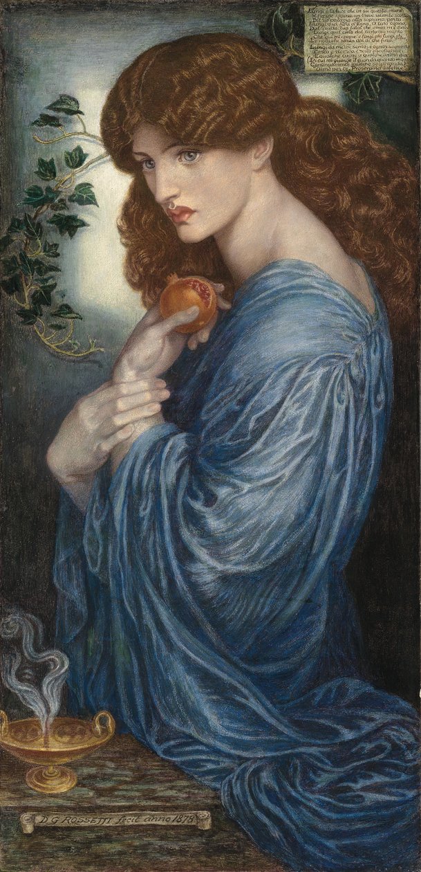 Proserpina de Dante Gabriel Charles Rossetti
