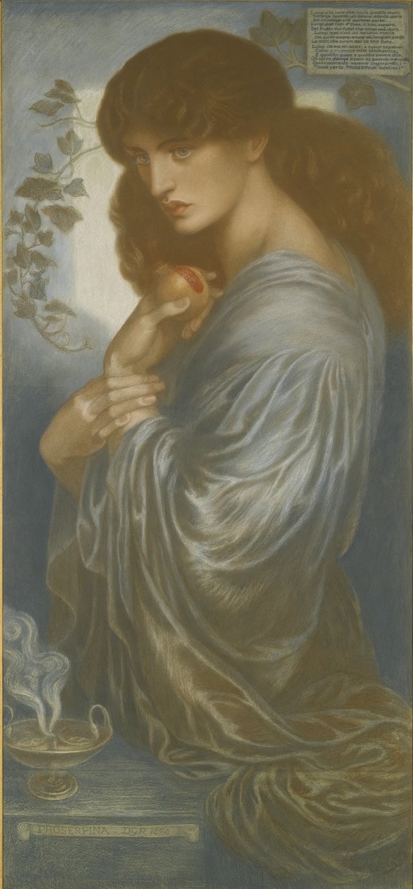 Proserpina de Dante Gabriel Charles Rossetti