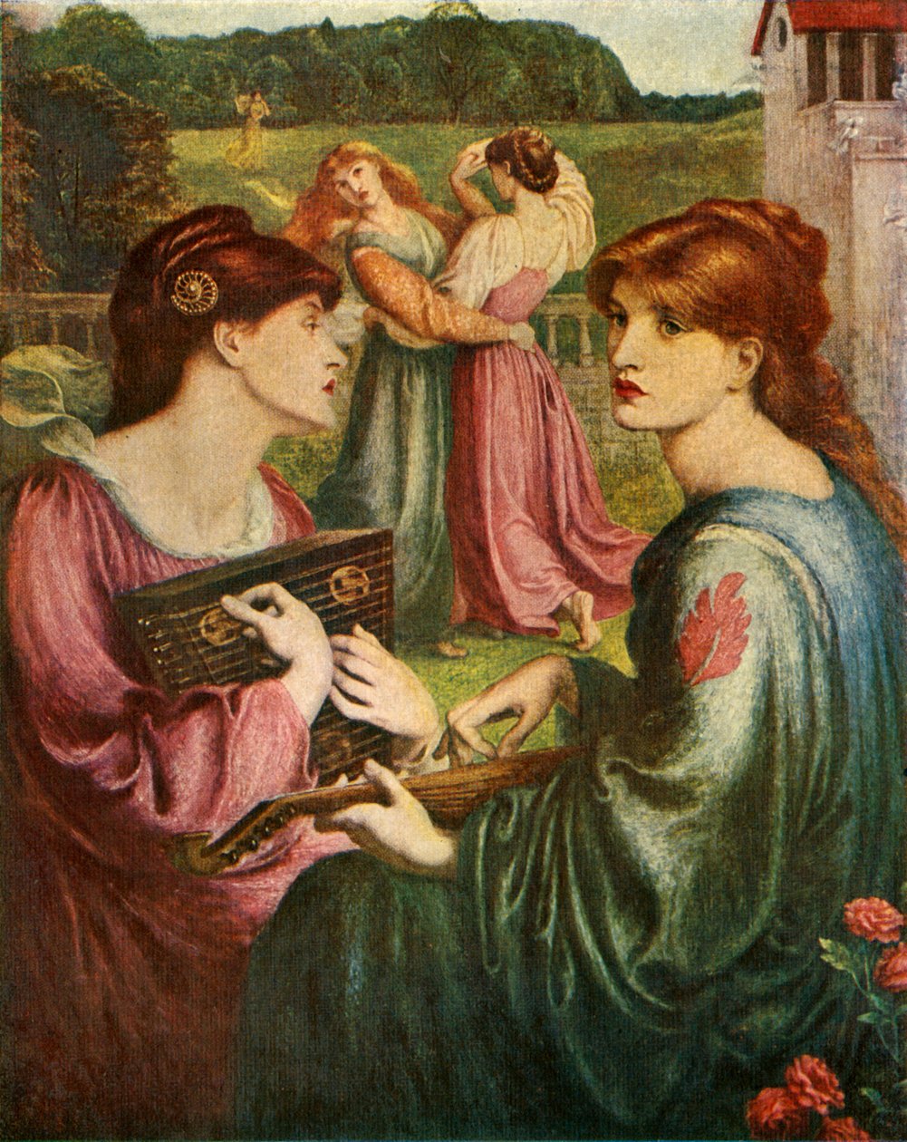 O Bower Meadow, 1850-1872, c1912 de Dante Gabriel Charles Rossetti