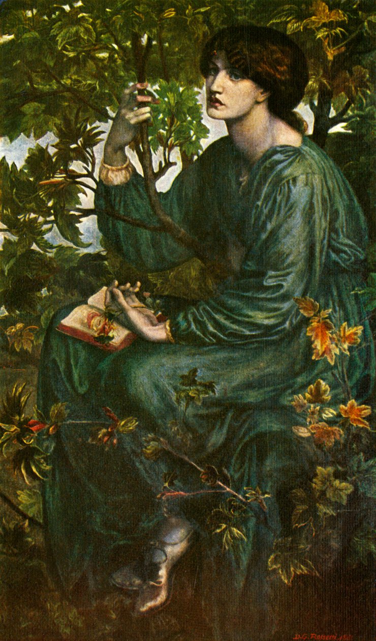 O sonho, 1880, c1912 de Dante Gabriel Charles Rossetti