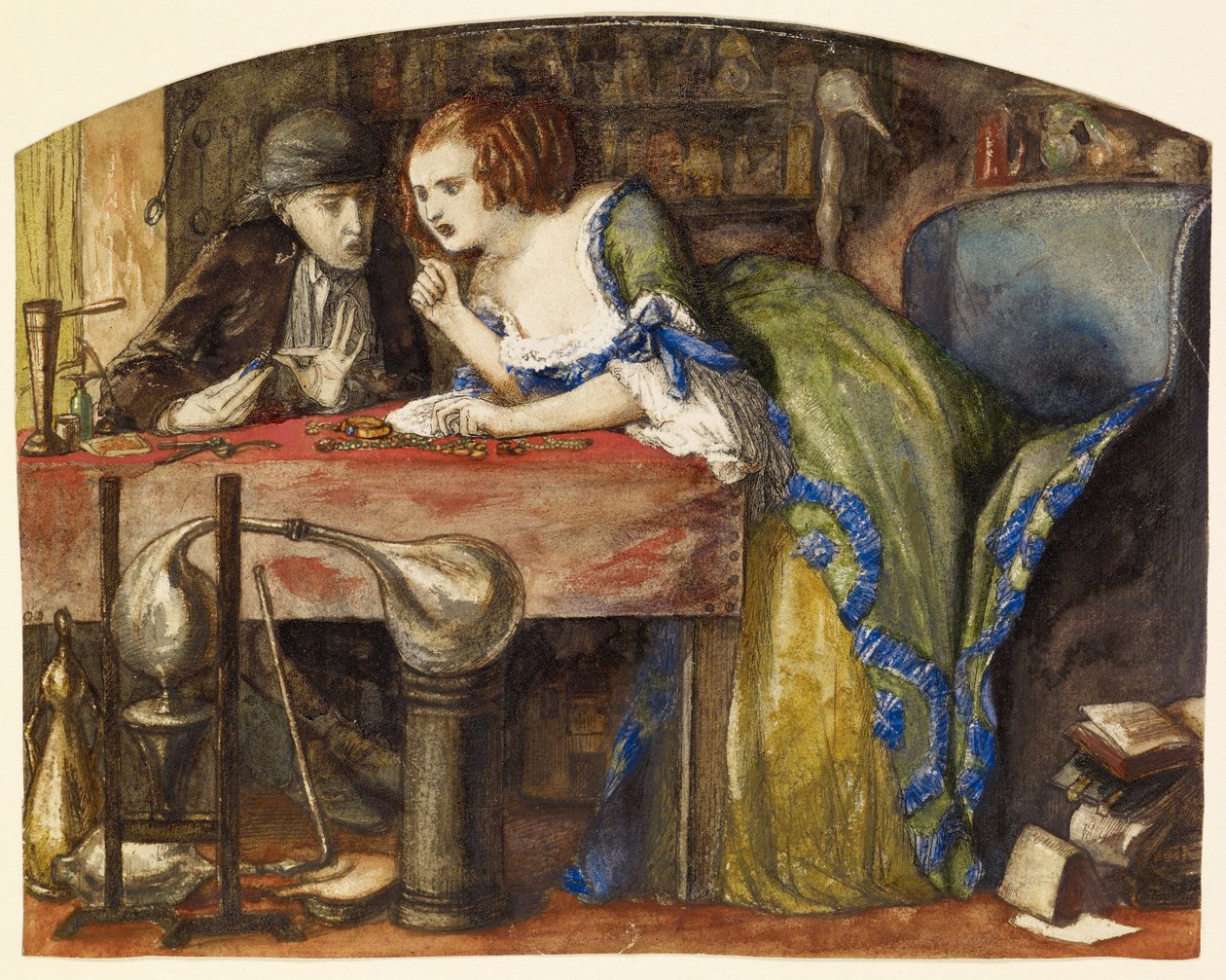 O Laboratório de Dante Gabriel Charles Rossetti