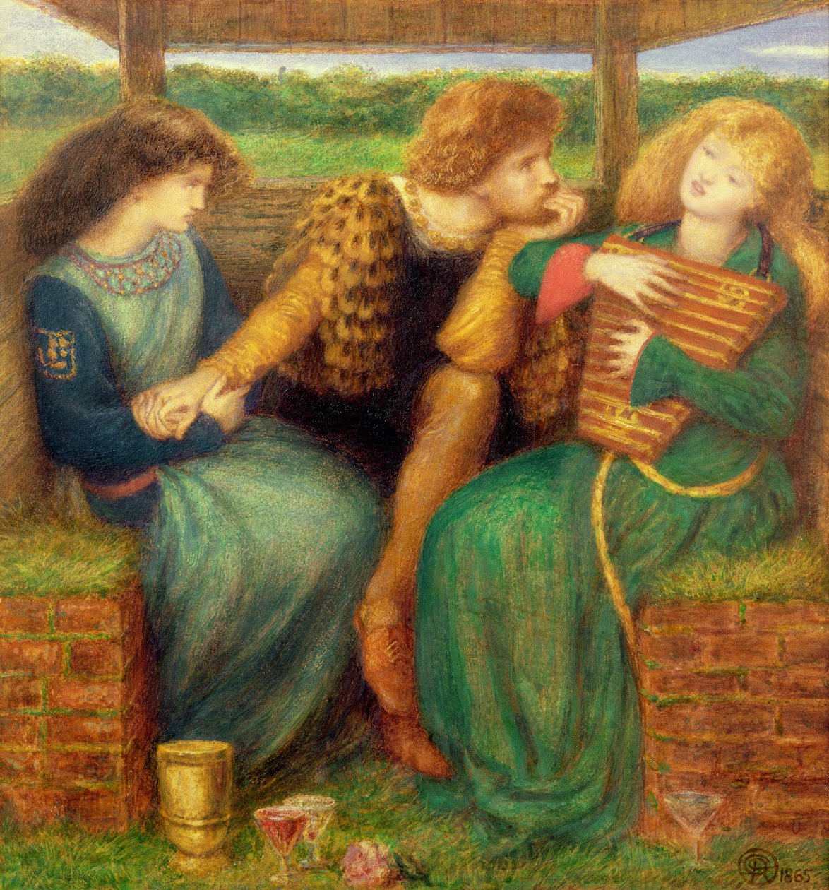 A Senhora Misericordiosa de Dante Gabriel Charles Rossetti