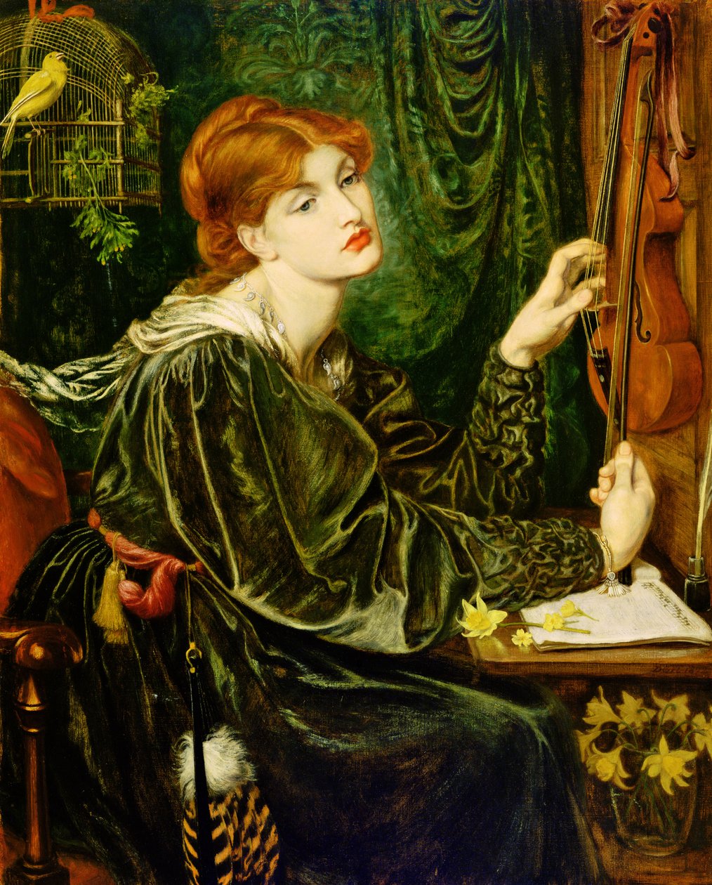 Veronica Veronese de Dante Gabriel Charles Rossetti