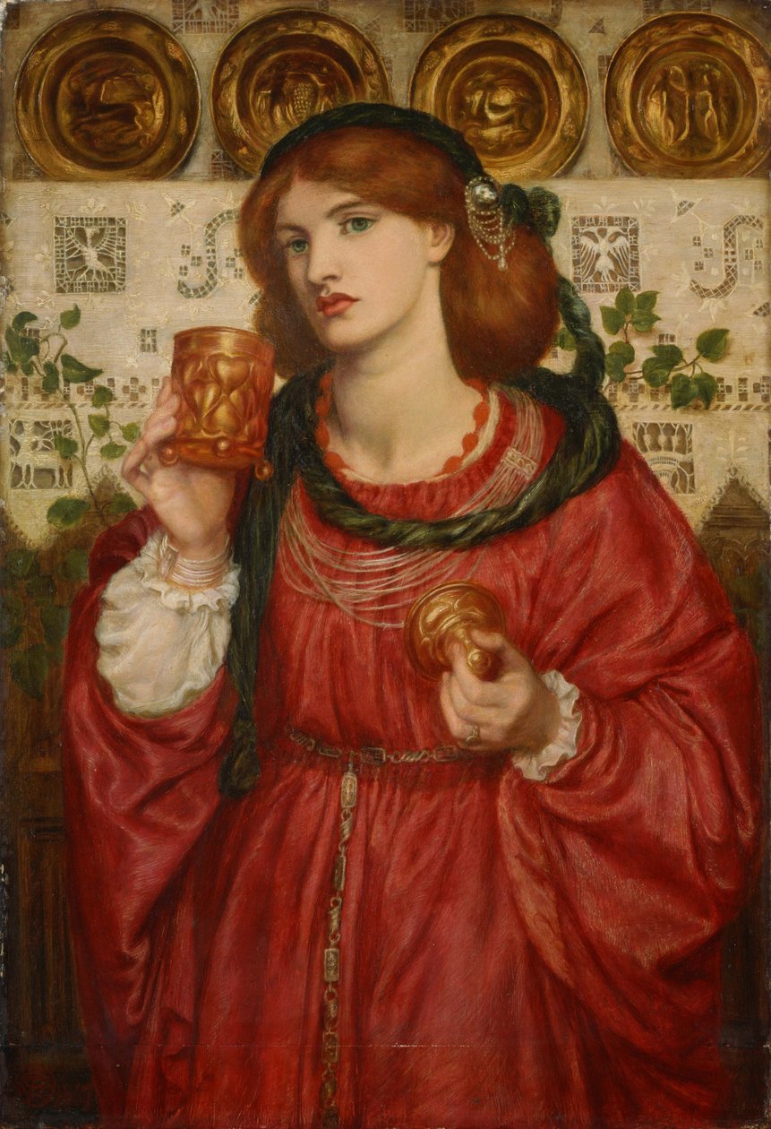 A Taça do Amor de Dante Gabriel Rossetti