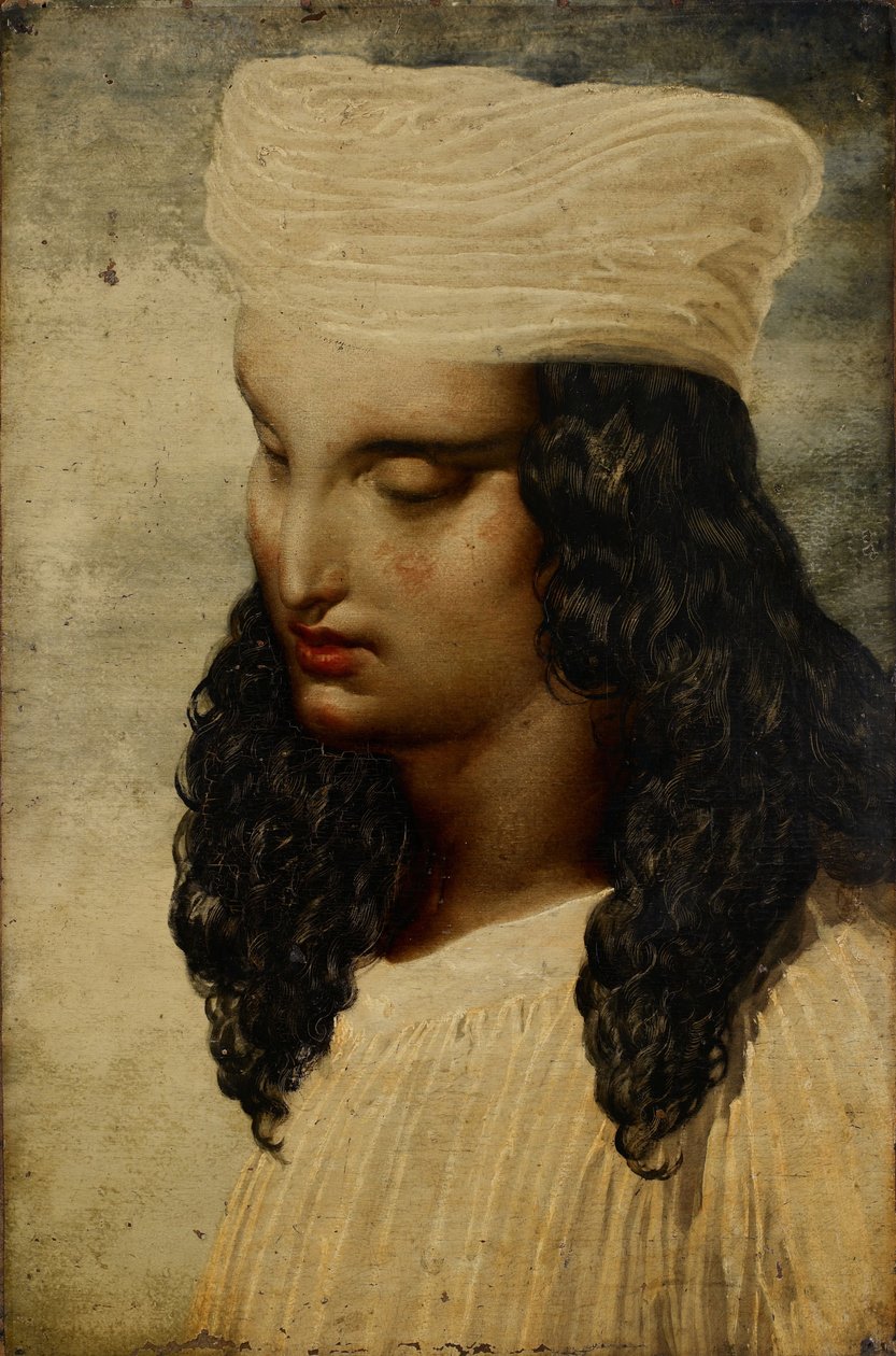 Um jovem persa, 1880. de Dante Gabriel Rossetti
