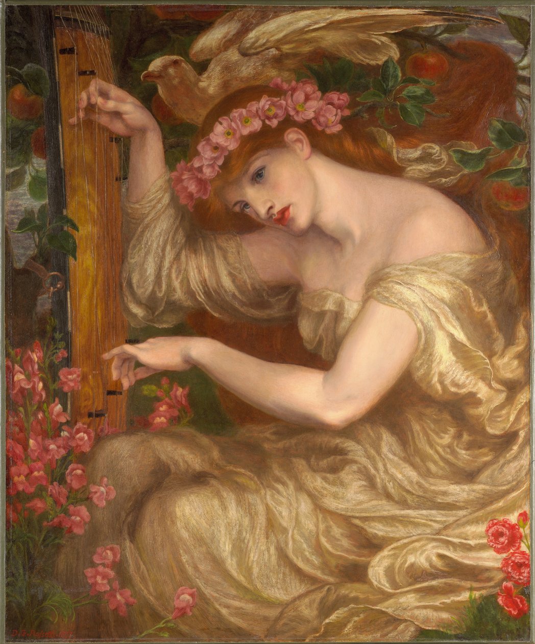 Um feitiço do mar de Dante Gabriel Rossetti