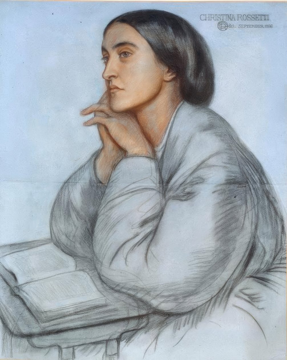 Christina Rossetti de Dante Gabriel Charles Rossetti