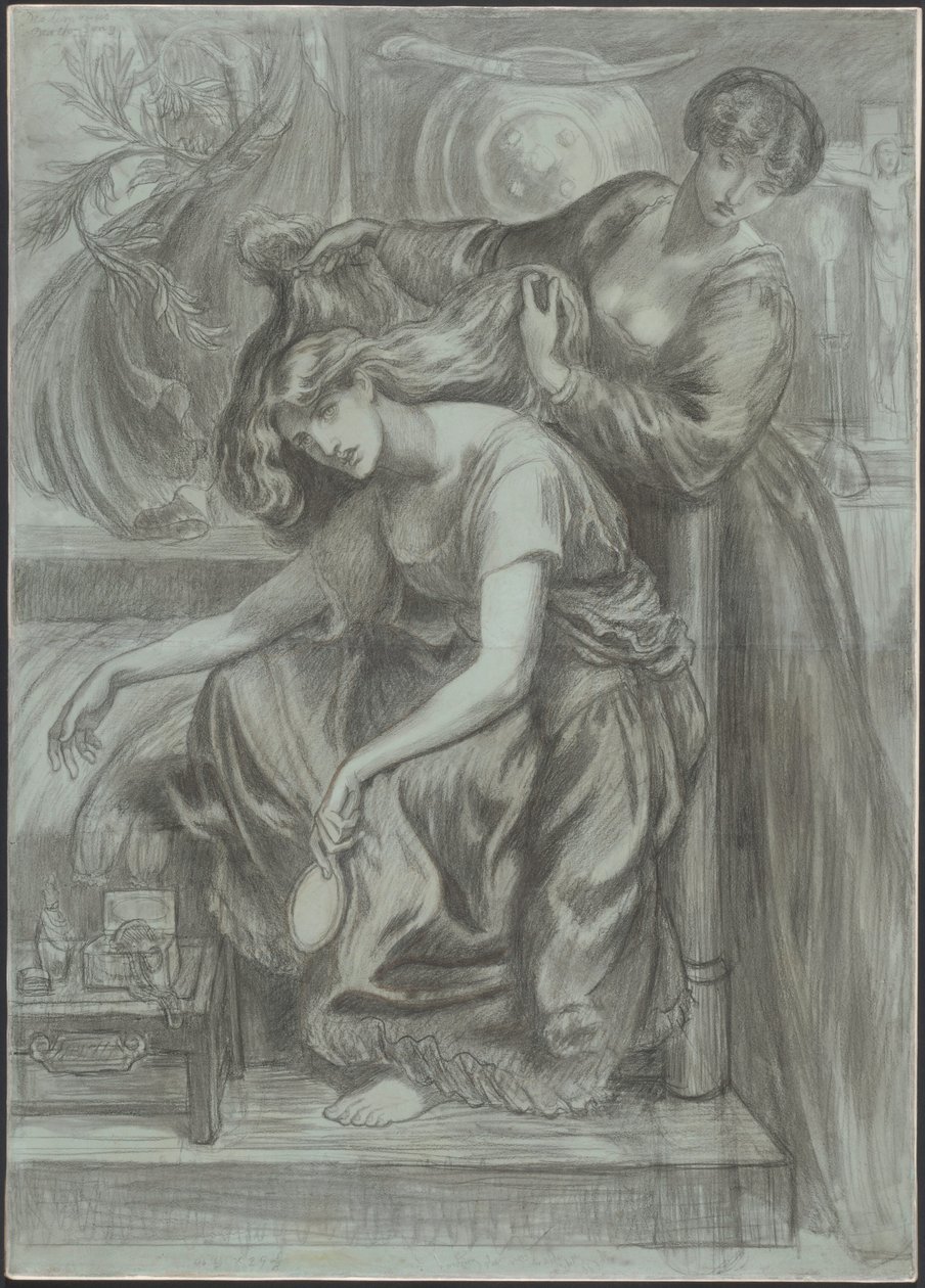 A Canção da Morte de Desdémona de Dante Gabriel Rossetti