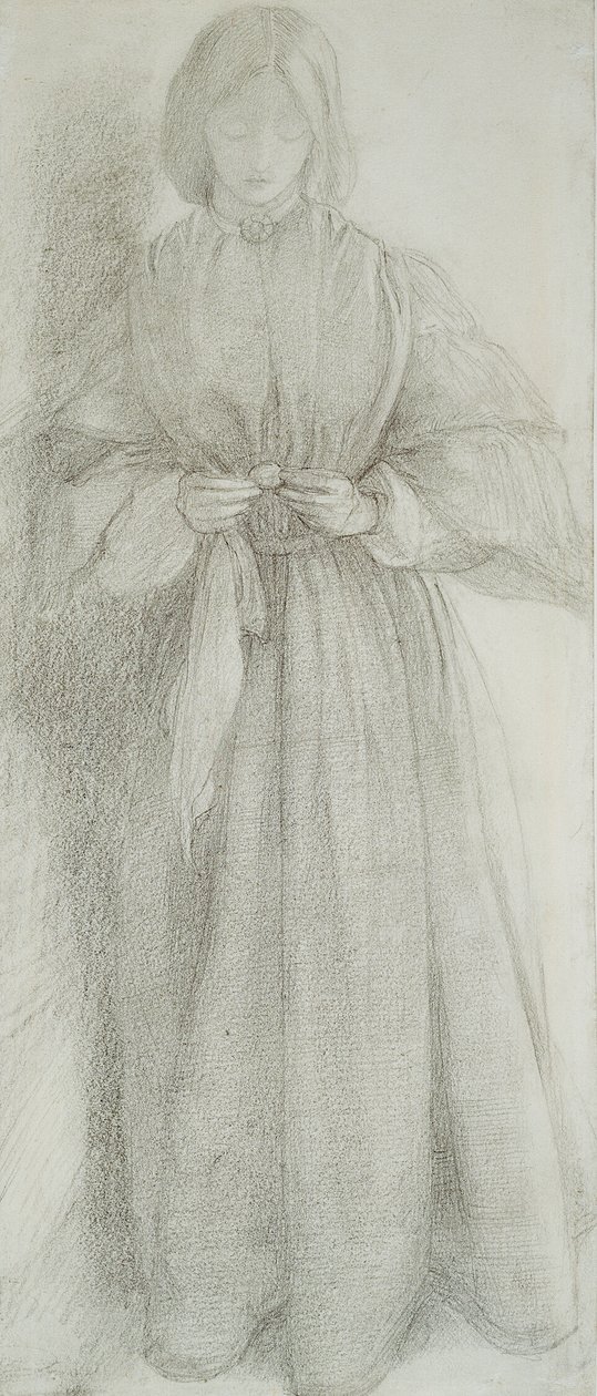 Elizabeth Siddal (Sra. Dante Gabriel Rossetti) de Dante Gabriel Rossetti
