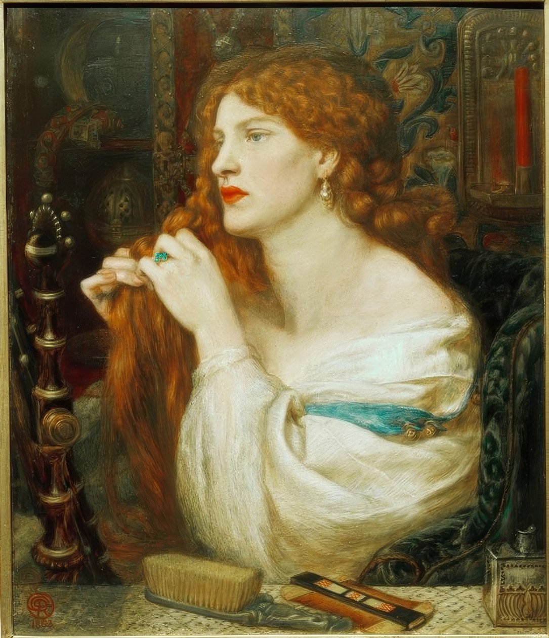 Amante de Fazio (Aurelia) de Dante Gabriel Charles Rossetti