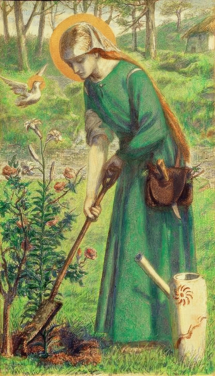 Mary Nazarene de Dante Gabriel Charles Rossetti