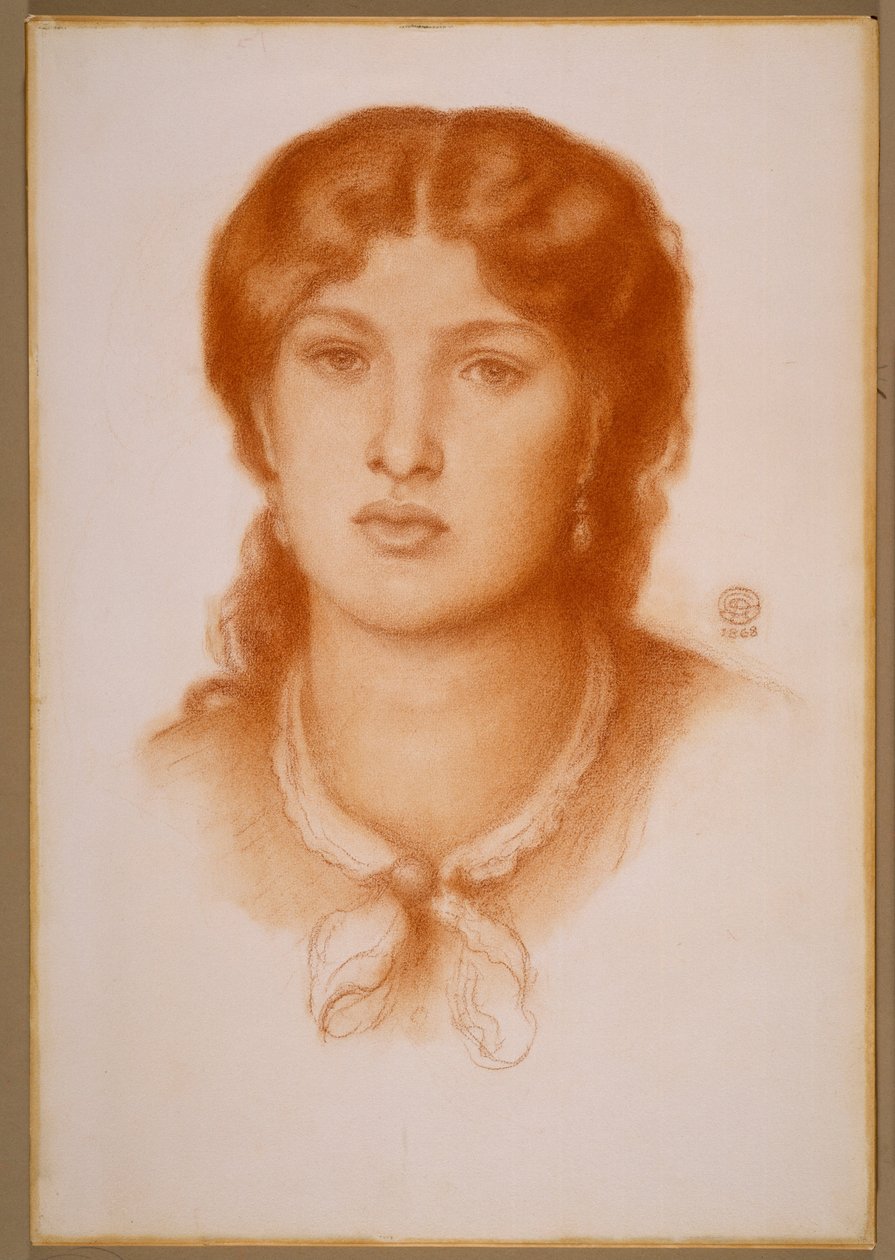 Retrato de Fanny Cornforth de Dante Gabriel Rossetti
