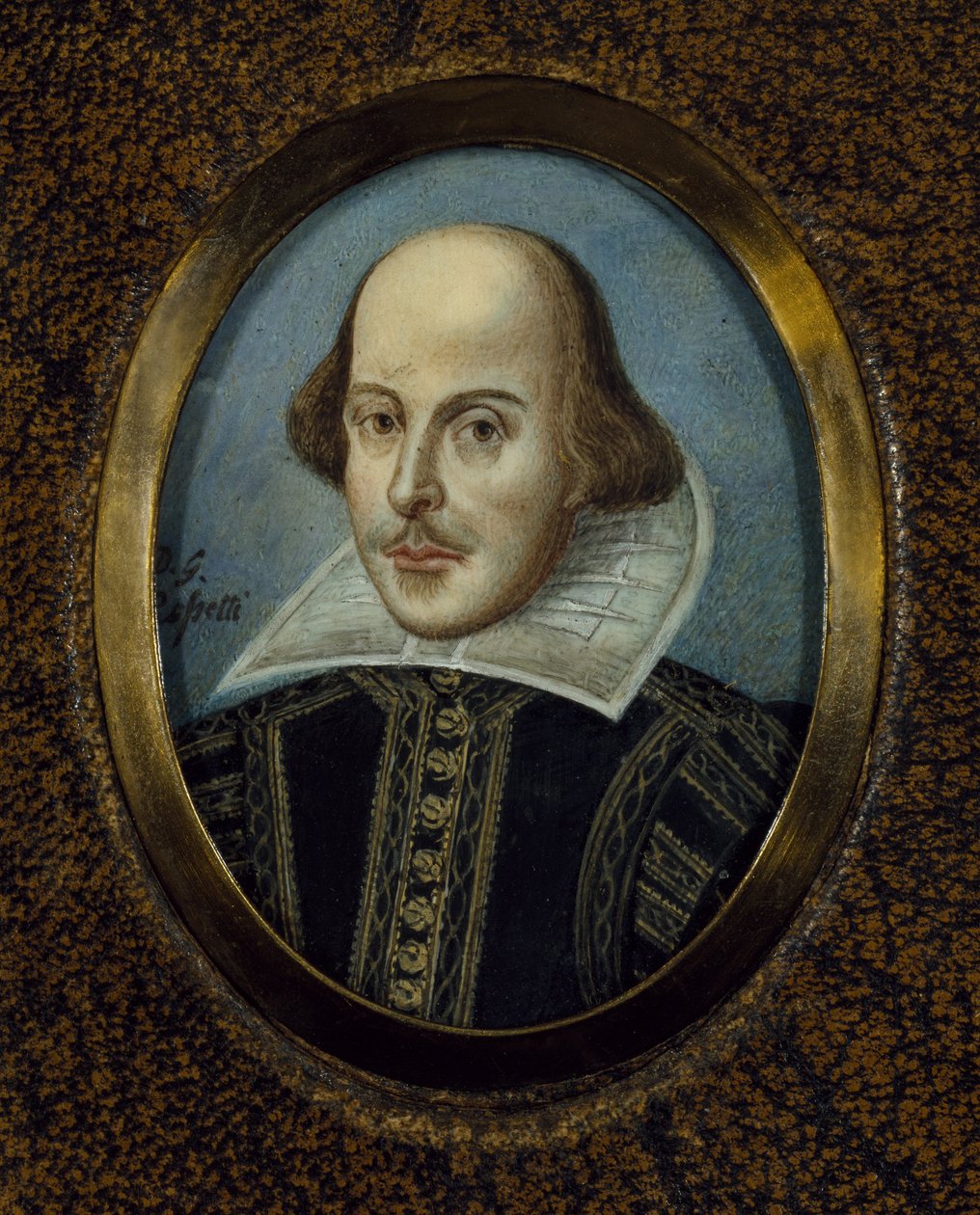 Retrato de William Shakespeare 1564-1616, ca 1865 de Dante Gabriel Charles Rossetti