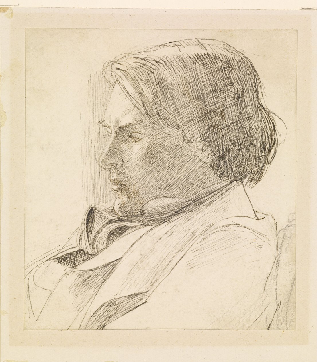 Retrato de um jovem de Dante Gabriel Rossetti