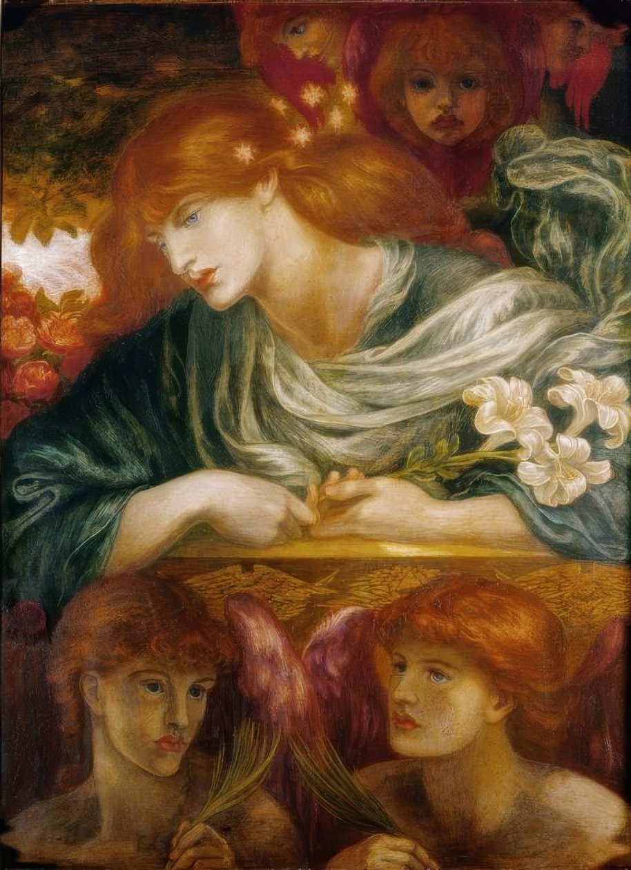 O Abençoado Damozel de Dante Gabriel Charles Rossetti