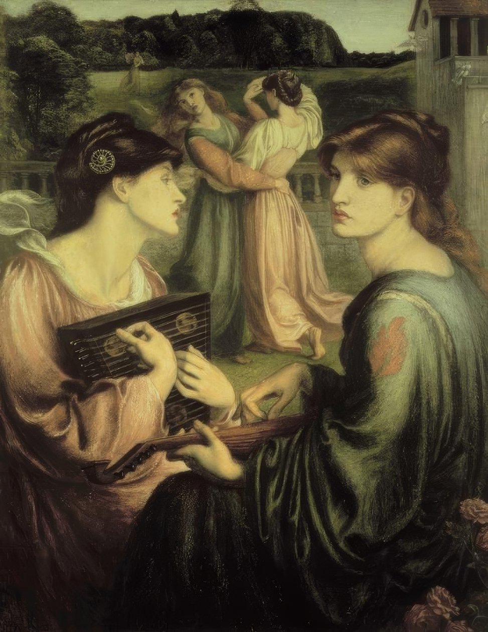 The Bower Meadow de Dante Gabriel Charles Rossetti