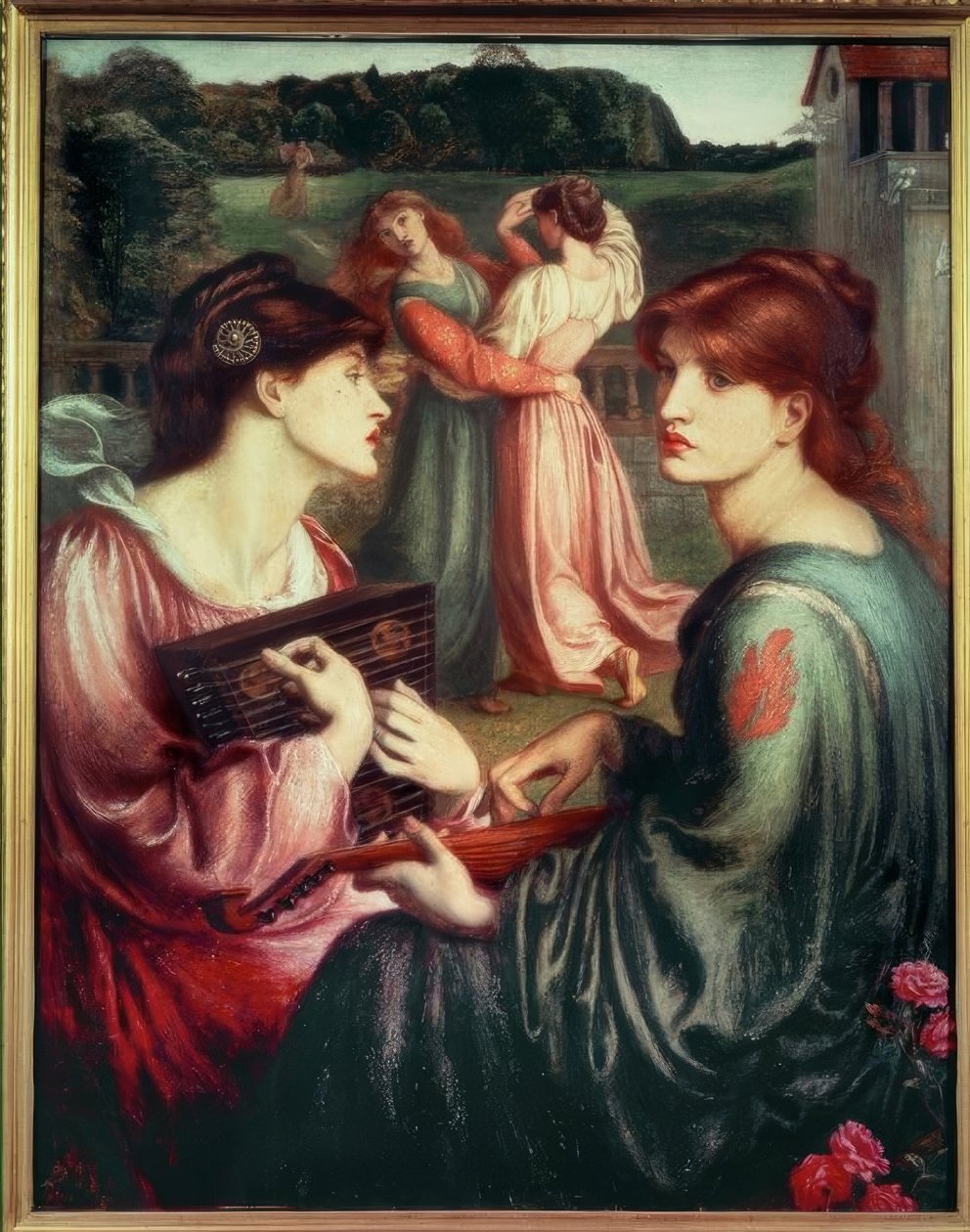 The Bower Meadow de Dante Gabriel Charles Rossetti