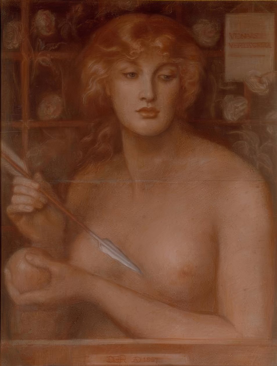 Venus Verticordia de Dante Gabriel Charles Rossetti