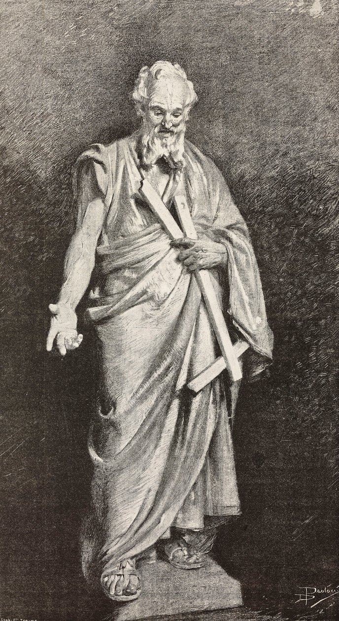 A estátua de São Tomé de Dante Paolocci