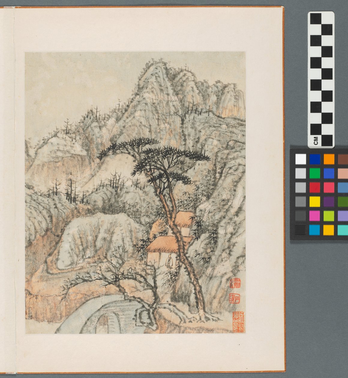 Reminiscências do rio Qinhuai, Dinastia Qing de Daoji Shitao