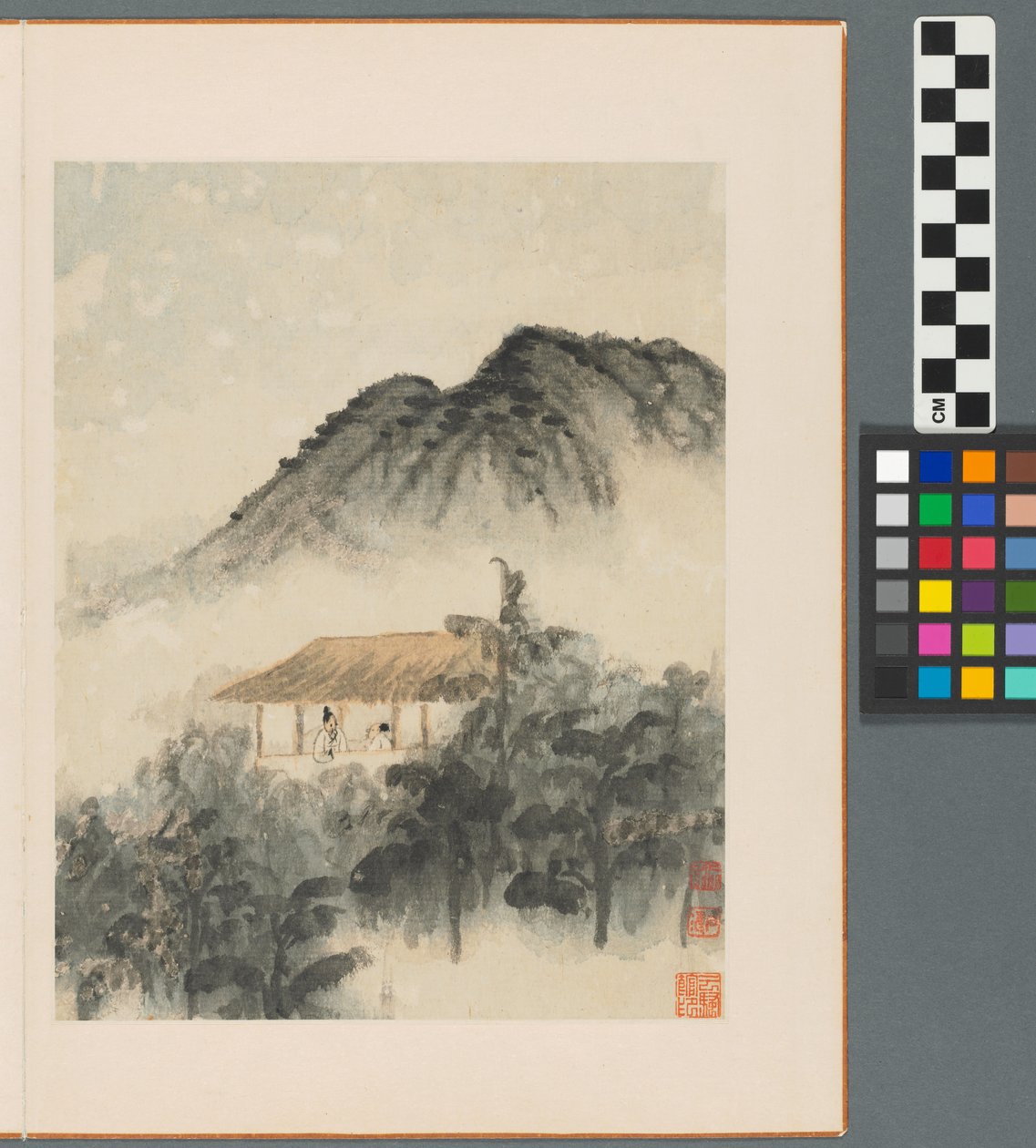 Reminiscências do rio Qinhuai, Dinastia Qing de Daoji Shitao
