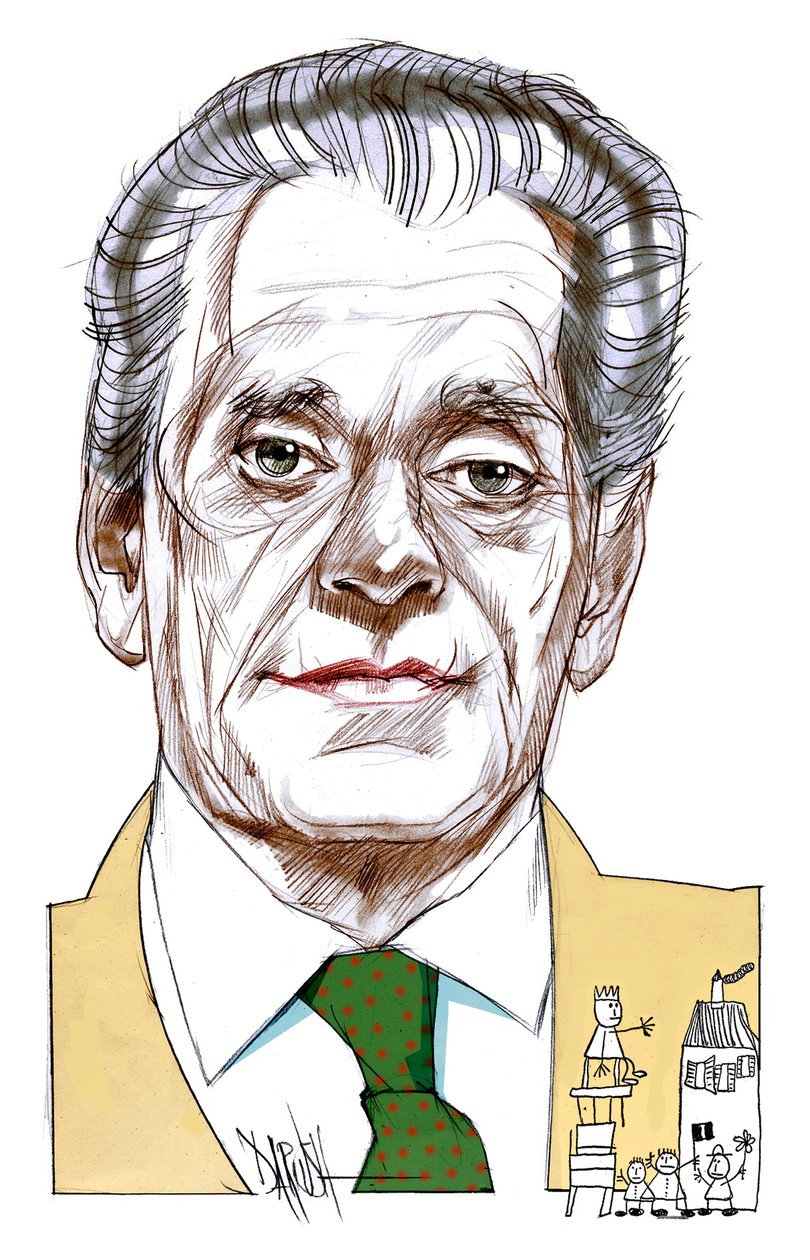 Giovanni Mosca , 2008 (desenho digital a lápis de cor) de Dariush Radpour