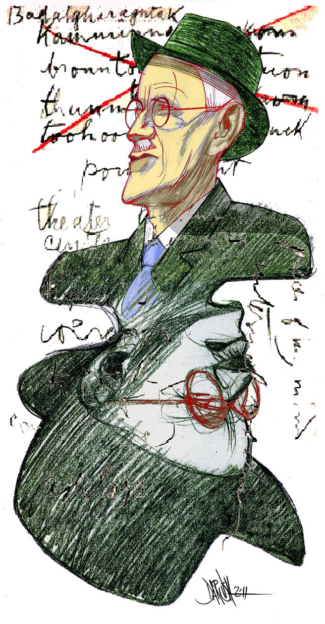 James Joyce de Dariush Radpour