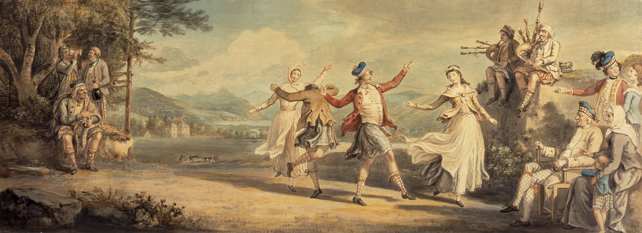 Uma dança das montanhas de David Allan